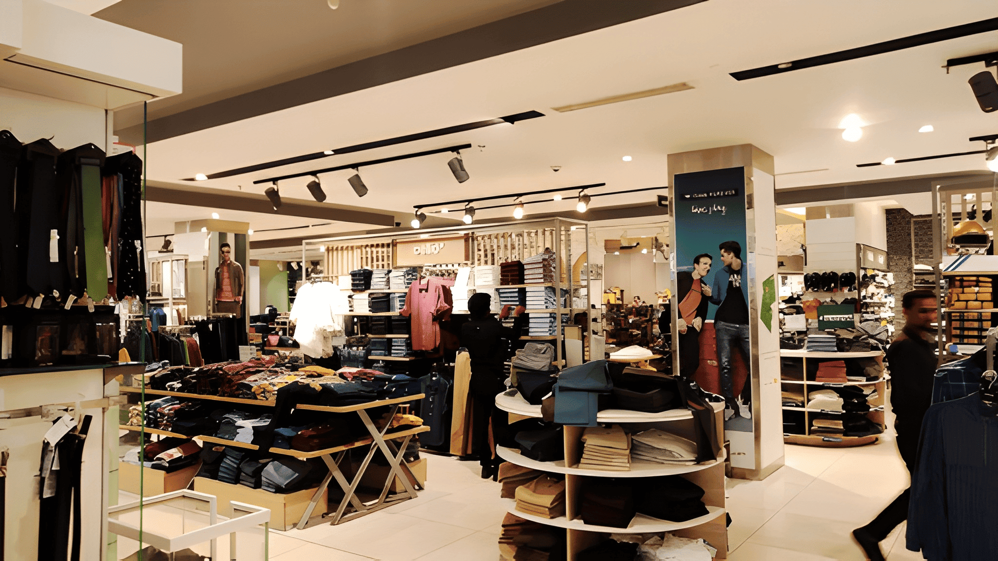 Linear LED installation in Retail Store