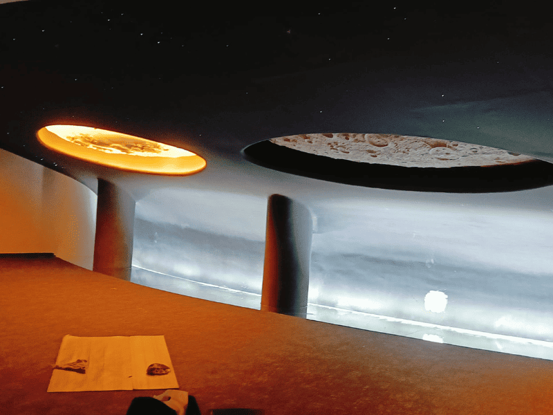 Futuristic Lunar Lounge
