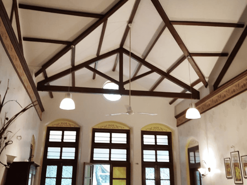 Heritage High-Ceiling Living