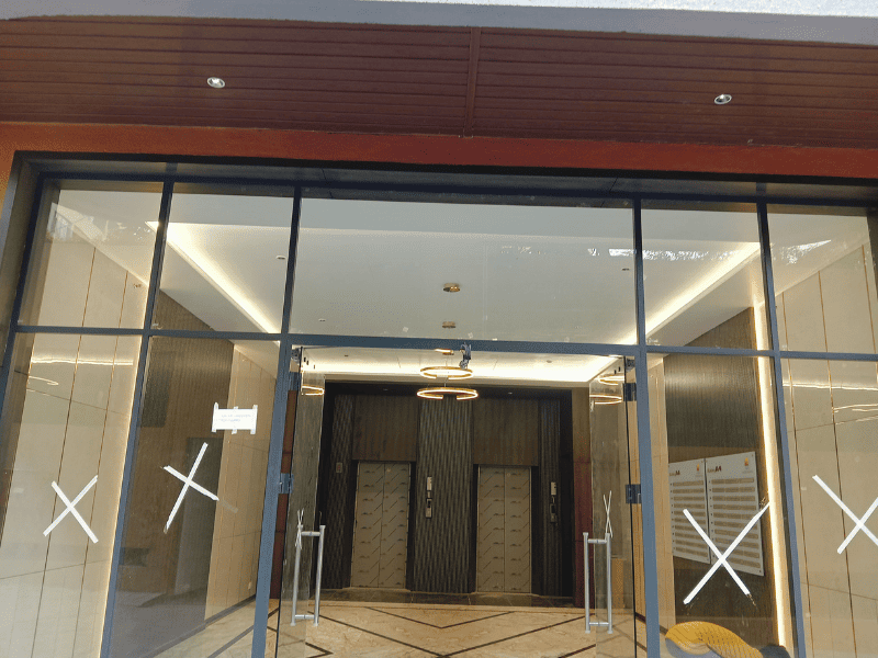Minimalist Residential Lobby