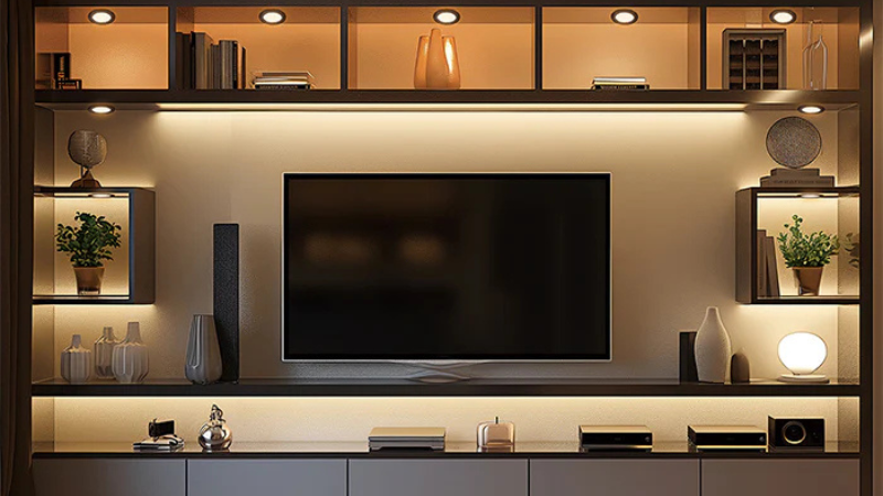 TV Cabinet Lighting